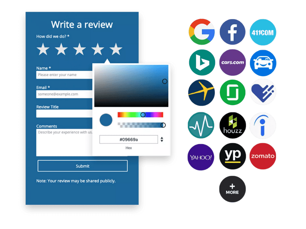 review request widget image